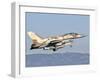 An Israeli Air Force F-16I Sufa-Stocktrek Images-Framed Photographic Print