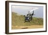 An Italian Air Force Ab-212 Ico Helicopter Departs the Landing Zone, Italy-null-Framed Photographic Print