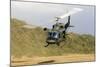 An Italian Air Force Ab-212 Ico Helicopter Departs the Landing Zone, Italy-null-Mounted Photographic Print