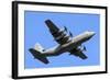 An Italian Air Force C-130J-30 During Takeoff-Stocktrek Images-Framed Photographic Print