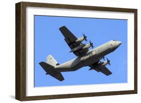 An Italian Air Force C-130J-30 During Takeoff-Stocktrek Images-Framed Photographic Print