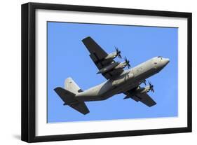 An Italian Air Force C-130J-30 During Takeoff-Stocktrek Images-Framed Photographic Print