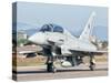 An Italian Air Force Eurofighter Typhoon at Grosseto Air Base, Italy-Stocktrek Images-Stretched Canvas