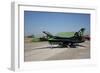 An Italian Air Force F-16 Air Defense Fighter in Special Colors-null-Framed Photographic Print