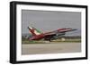 An Italian Air Force F-16 Air Defense Fighter Landing at Trapani Airport, Italy-null-Framed Photographic Print