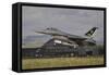 An Italian Air Force F-16 Air Defense Fighter Taking Off-null-Framed Stretched Canvas