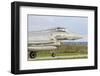 An Italian Air Force F-2000 Typhoon at Trapani Air Base, Italy-Stocktrek Images-Framed Photographic Print