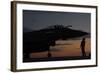 An Italian Air Force F-2000 Typhoon at Trapani Air Base, Italy-Stocktrek Images-Framed Photographic Print