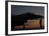 An Italian Air Force F-2000 Typhoon at Trapani Air Base, Italy-Stocktrek Images-Framed Photographic Print