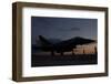 An Italian Air Force F-2000 Typhoon at Trapani Air Base, Italy-Stocktrek Images-Framed Photographic Print