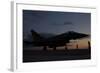 An Italian Air Force F-2000 Typhoon at Trapani Air Base, Italy-Stocktrek Images-Framed Photographic Print