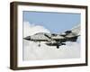 An Italian Air Force Panavia Tornado ECR Returns from a Mission over Libya-Stocktrek Images-Framed Photographic Print