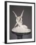 An Italian Alabaster Group Entitled Cupid and Psyche, Late 19th Century-Antonio Canova-Framed Giclee Print