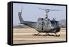 An Italian Army Ab-205 Helicopter Taking Off-Stocktrek Images-Framed Stretched Canvas