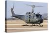An Italian Army Ab-205 Helicopter Taking Off-Stocktrek Images-Stretched Canvas