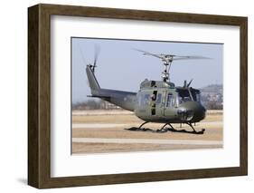 An Italian Army Ab-205 Helicopter Taking Off-Stocktrek Images-Framed Photographic Print