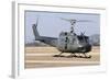An Italian Army Ab-205 Helicopter Taking Off-Stocktrek Images-Framed Photographic Print