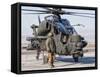 An Italian Army Agusta AW129 Mangusta Attack Helicopter-Stocktrek Images-Framed Stretched Canvas