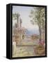 An Italian Balcony-Ernest Arthur Rowe-Framed Stretched Canvas