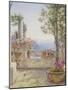 An Italian Balcony-Ernest Arthur Rowe-Mounted Giclee Print