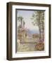 An Italian Balcony-Ernest Arthur Rowe-Framed Giclee Print