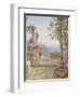 An Italian Balcony-Ernest Arthur Rowe-Framed Giclee Print