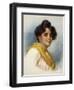 An Italian Beauty-Eugen Von Blaas-Framed Giclee Print