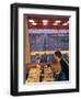 An Italian Couple Take their Supper in One of the Highway-Spanning Restaurant of the Pavesi Chain-Ralph Crane-Framed Photographic Print