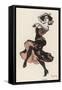 An Italian Dances the Tarantella-null-Framed Stretched Canvas