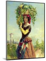 An Italian Fruit Seller-John Adam P. Houston-Mounted Giclee Print