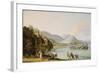 An Italian Harbour with a Genoese Chebec at Anchor-John Thomas Serres-Framed Giclee Print