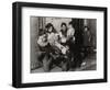 An Italian home near Hull House, Chicago, 1910-Lewis Wickes Hine-Framed Photographic Print