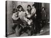 An Italian home near Hull House, Chicago, 1910-Lewis Wickes Hine-Stretched Canvas