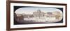 An Italian Micromosaic of St Peter's Piazza and Basilica-null-Framed Giclee Print