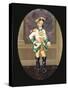 An Italian Pietre Dure Panel Depicting a Gentleman (Pietre Dura)-null-Stretched Canvas