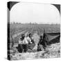 An Italian Settler and His Family, Mendoza, Argentina, 1900s-null-Stretched Canvas