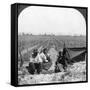 An Italian Settler and His Family, Mendoza, Argentina, 1900s-null-Framed Stretched Canvas