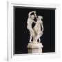 An Italian White Marble Group Entitled la Danza Di Zefiro E Flora, Rome circa 1867-Giovanni Maria Benzoni-Framed Giclee Print