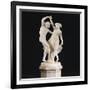 An Italian White Marble Group Entitled la Danza Di Zefiro E Flora, Rome circa 1867-Giovanni Maria Benzoni-Framed Giclee Print