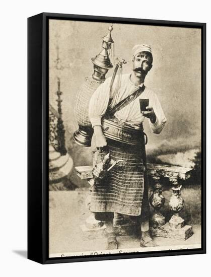 An Itinernat Turkish Lemonade Seller from Smyrna (Izmir), Turkey-null-Framed Stretched Canvas