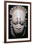 An ivory mask from Benin, Nigeria worn by the Oba of Benin on ceremonial occasions. Artist: Unknown-Unknown-Framed Giclee Print