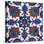 An Iznik Pottery Tile-null-Stretched Canvas