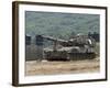 An M109 Self-Propelled Howitzer of the Israel Defense Forces-Stocktrek Images-Framed Photographic Print