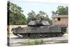 An M1A1 Abrams Tank Takes a Defensive Position on a Simulated Enemy Town-null-Stretched Canvas