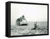 An M3 Grant Tank on the Move During the Battle of Kasserine Pass, Tunisia-null-Framed Stretched Canvas