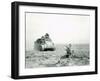 An M3 Grant Tank on the Move During the Battle of Kasserine Pass, Tunisia-null-Framed Photographic Print