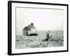 An M3 Grant Tank on the Move During the Battle of Kasserine Pass, Tunisia-null-Framed Photographic Print