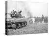 An M4A3E8 76Mm Armed Sherman Tank with Flame Thrower-null-Stretched Canvas