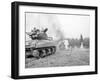 An M4A3E8 76Mm Armed Sherman Tank with Flame Thrower-null-Framed Premium Photographic Print