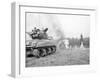 An M4A3E8 76Mm Armed Sherman Tank with Flame Thrower-null-Framed Photographic Print